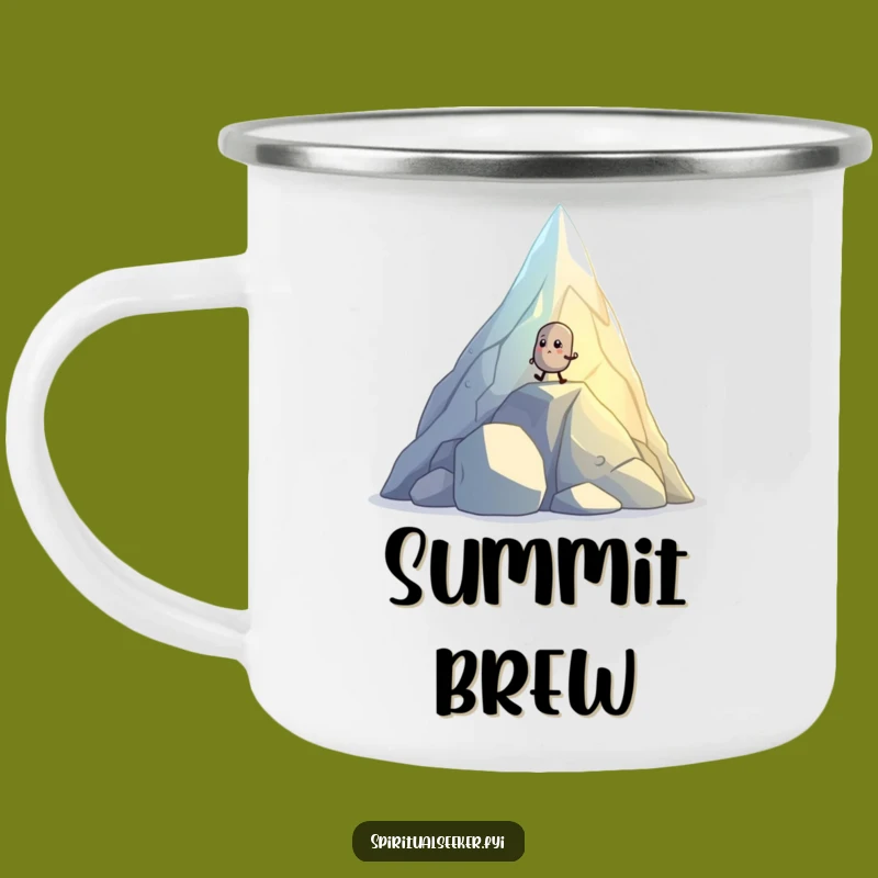 Funny Pebble Camping Mug - Adventure & Grit Gift