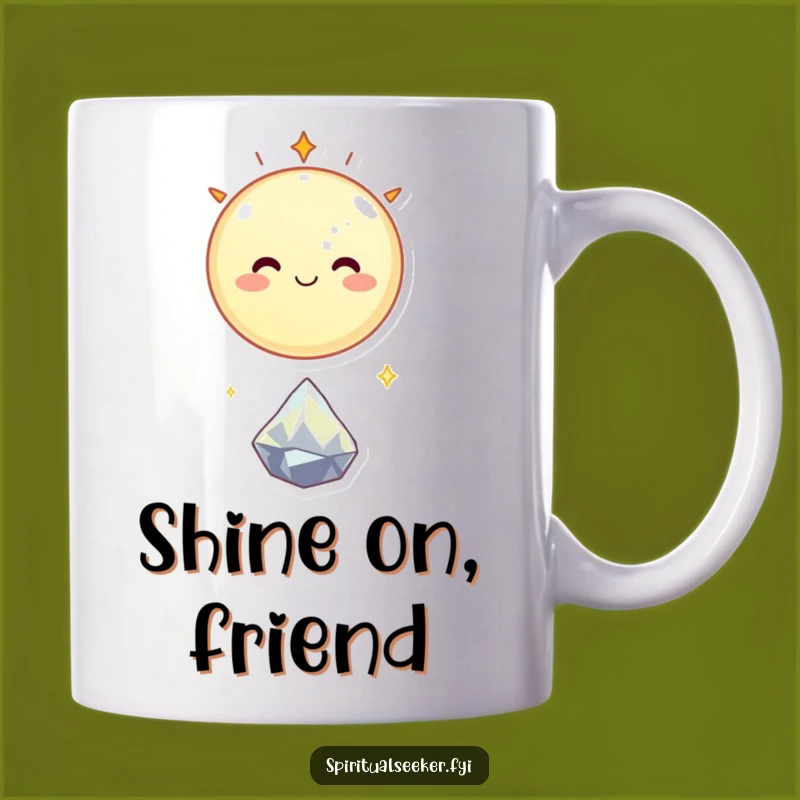 Funny Smiling Sun Mug - Celestial Humor & Perfect Gift