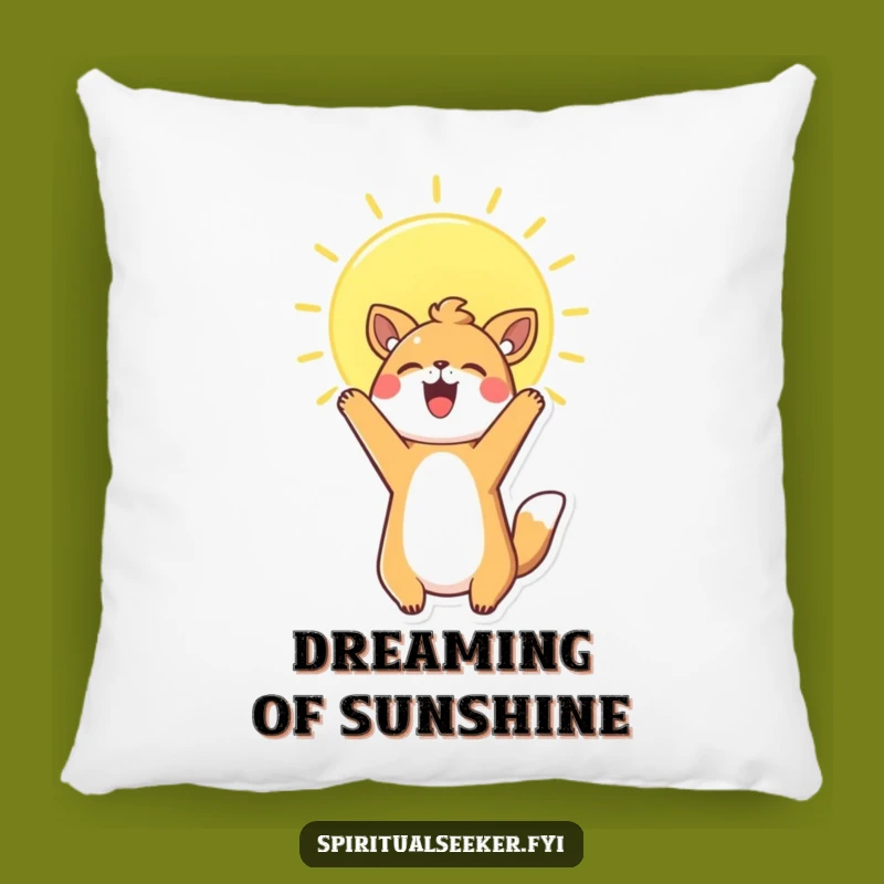 Funny Kawaii Animal Pillow: Cozy Sun Hug, Comfy Funny Gift
