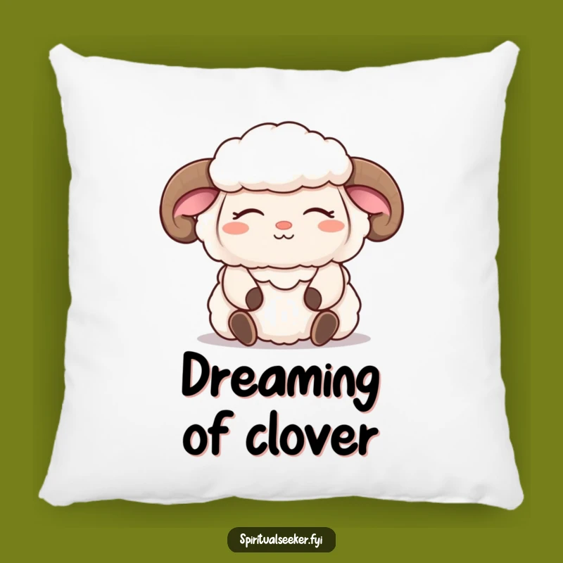 Funny Meditating Sheep Pillow: Cozy Comfort and Serene Smiles, A Perfect Funny Gift