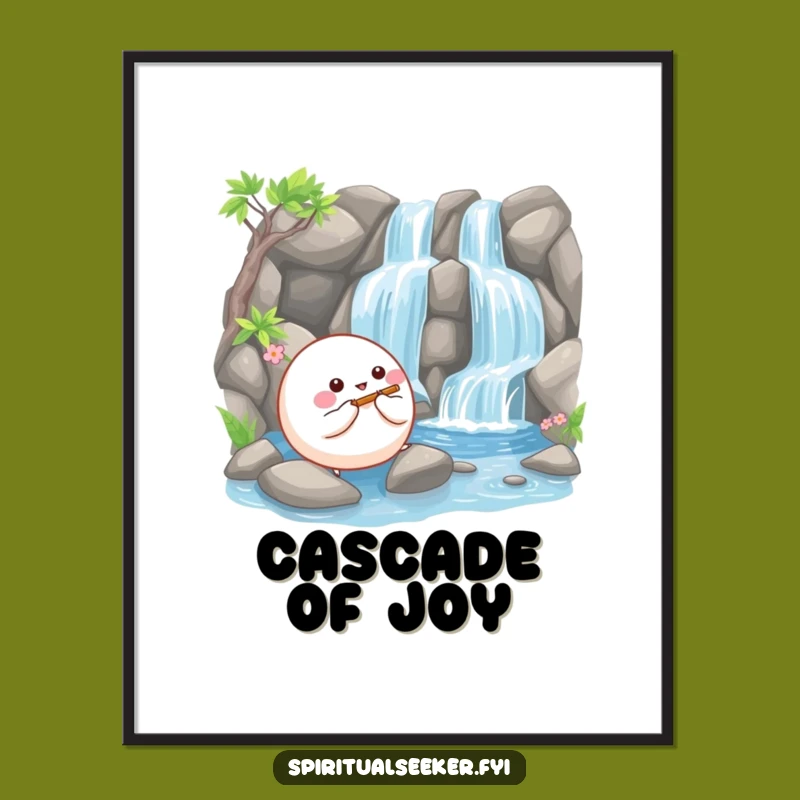 Funny Bouncy Ball Digital Art - Instant Serene Decor Gift