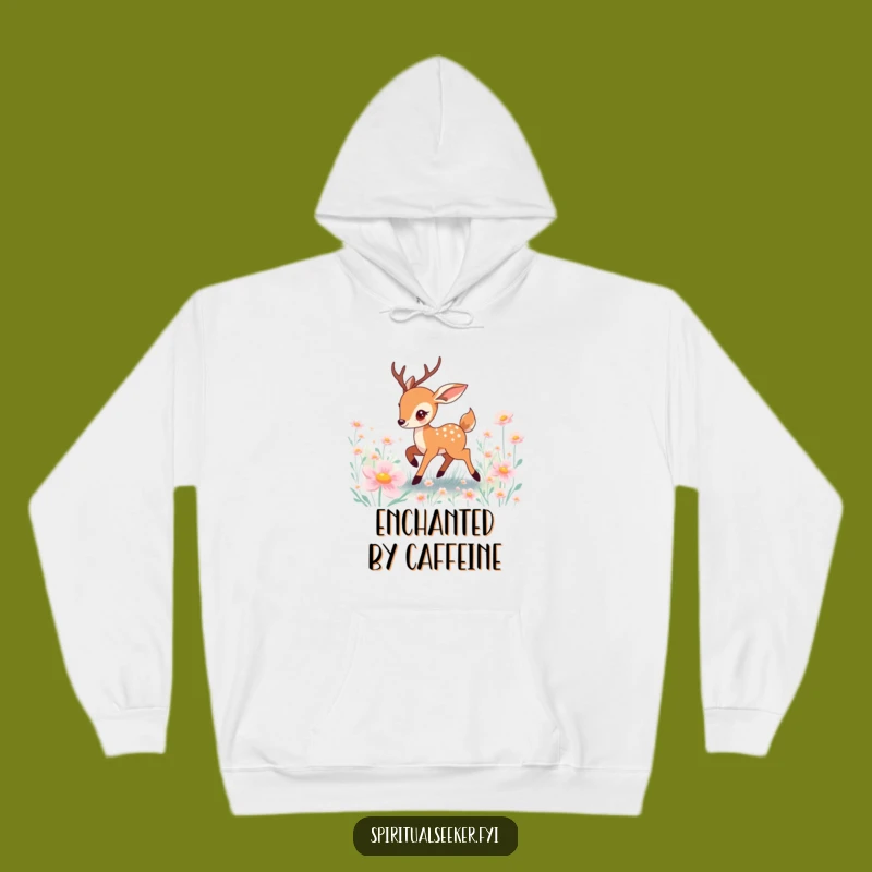 Funny Prancing Deer Hoodie: Cozy Comfort for the Whimsical Soul