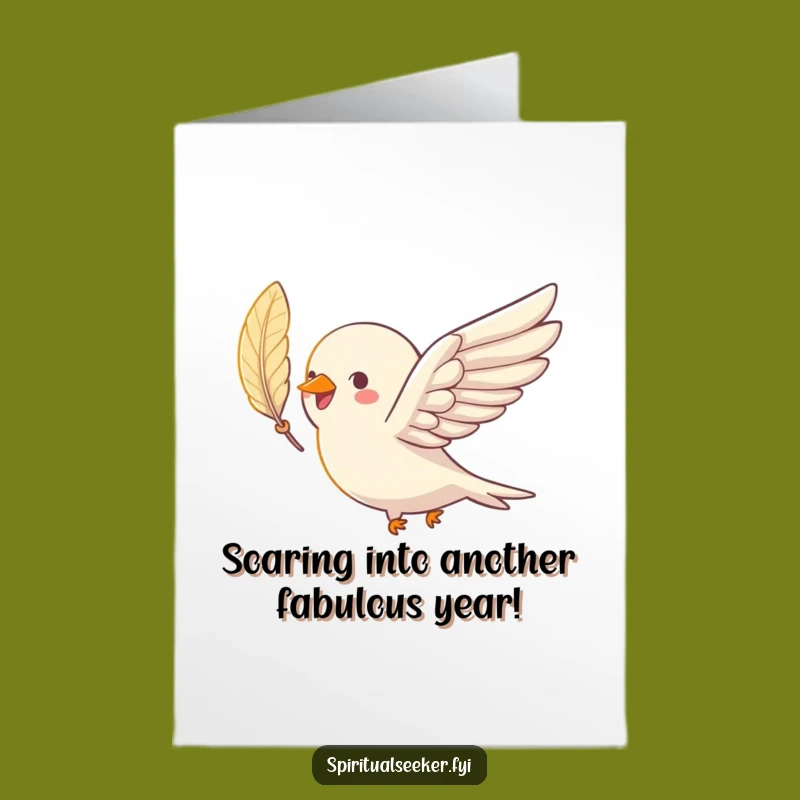 Free Printable Bird Birthday Card: Soaring Joy for a Feather-light Downloadable Gift