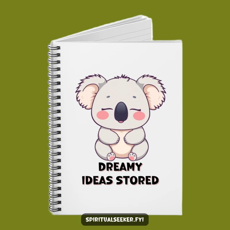 Funny Koala Contentment Notebook: Journal Your Peaceful Thoughts
