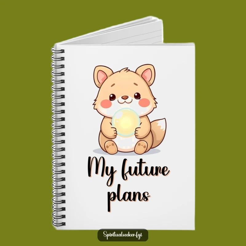 Funny Kawaii Fortune Teller Animal Notebook - Jot Down Hilarious Predictions