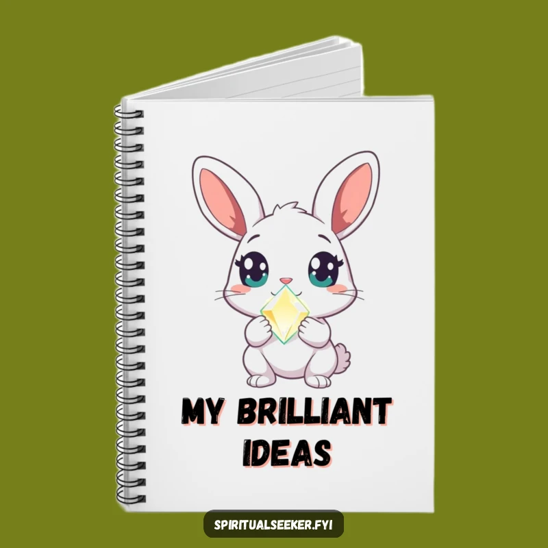 Funny Curious Rabbit Notebook: Jot Down Wonders with Magic, Great Funny Gift Idea
