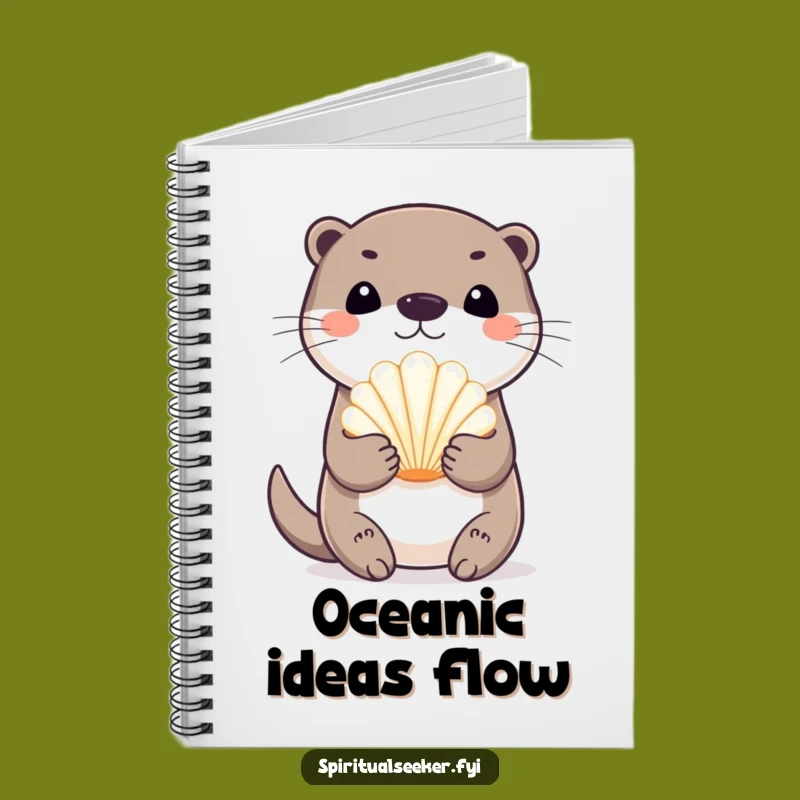 Funny Playful Otter Notebook: Treasure Journal, Awesome Funny Gift!